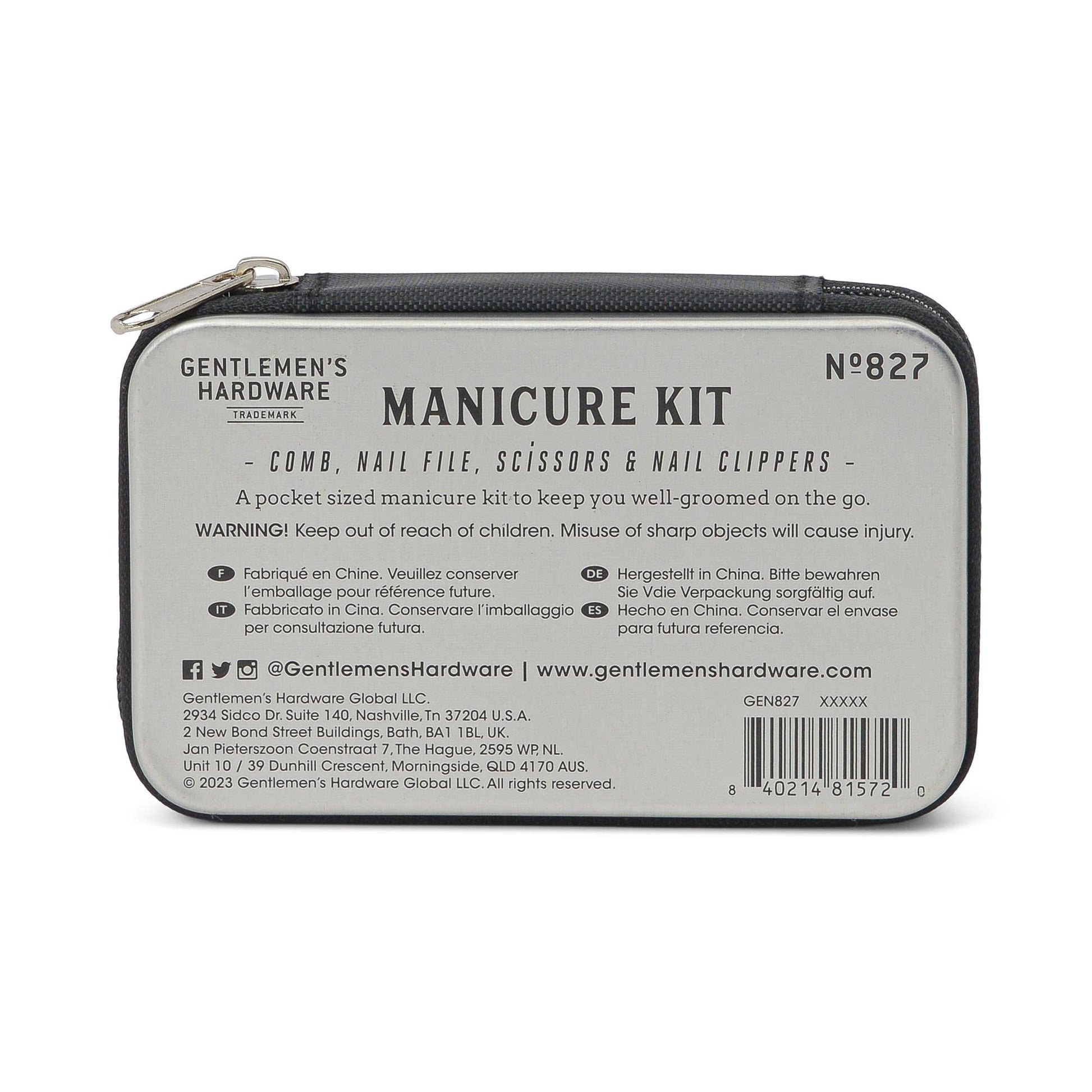 Nailed To Perfection Manicure Kit - Market 12