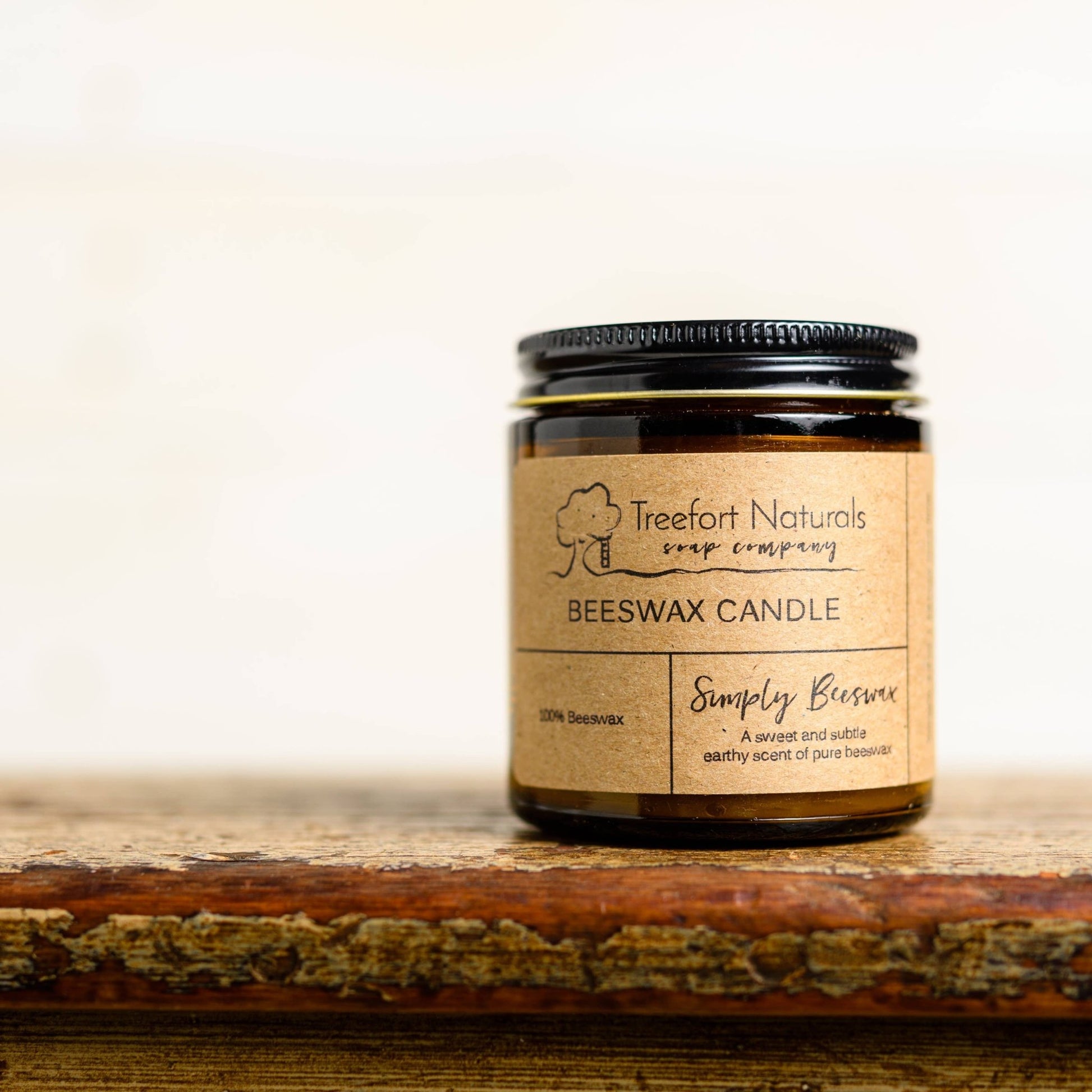 Natural Beeswax Candle - Market 12