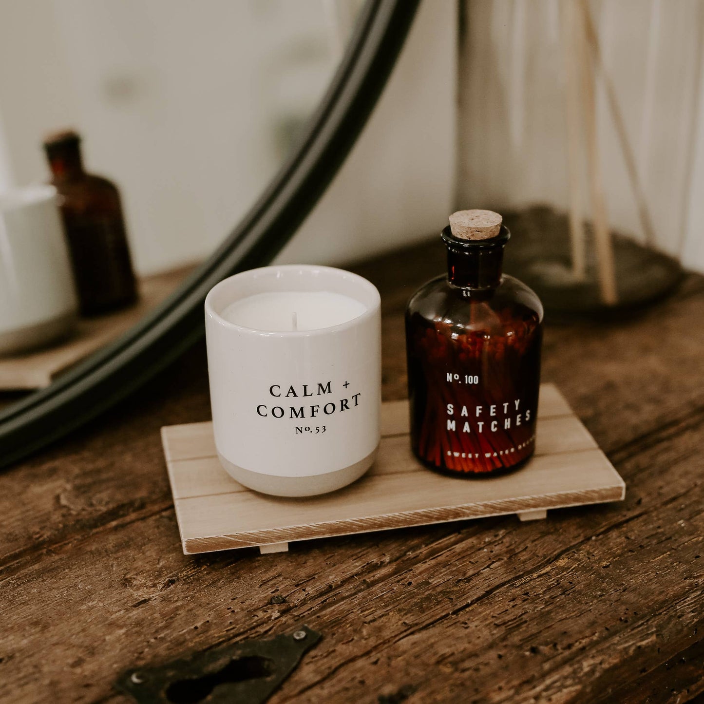 Natural Rectangular Wood Tray - Home Decor & Gifts - Market 12