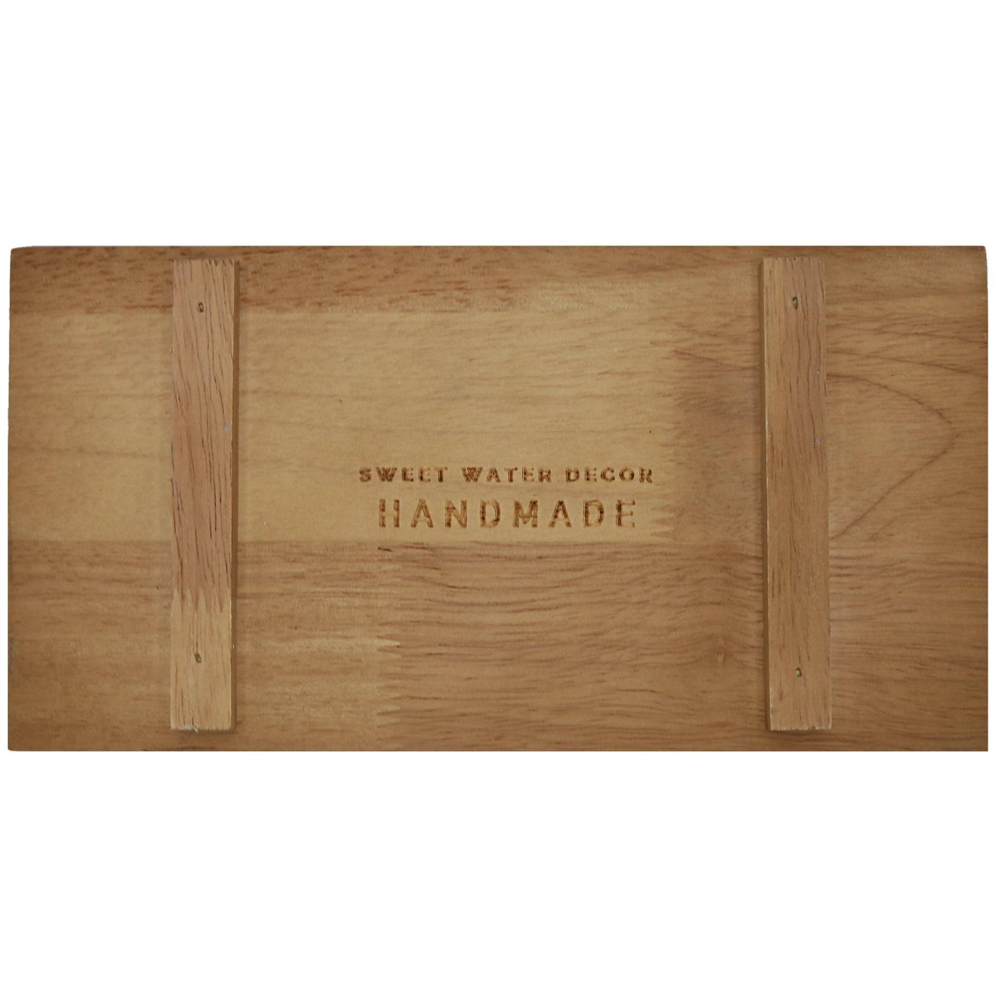 Natural Rectangular Wood Tray - Home Decor & Gifts - Market 12
