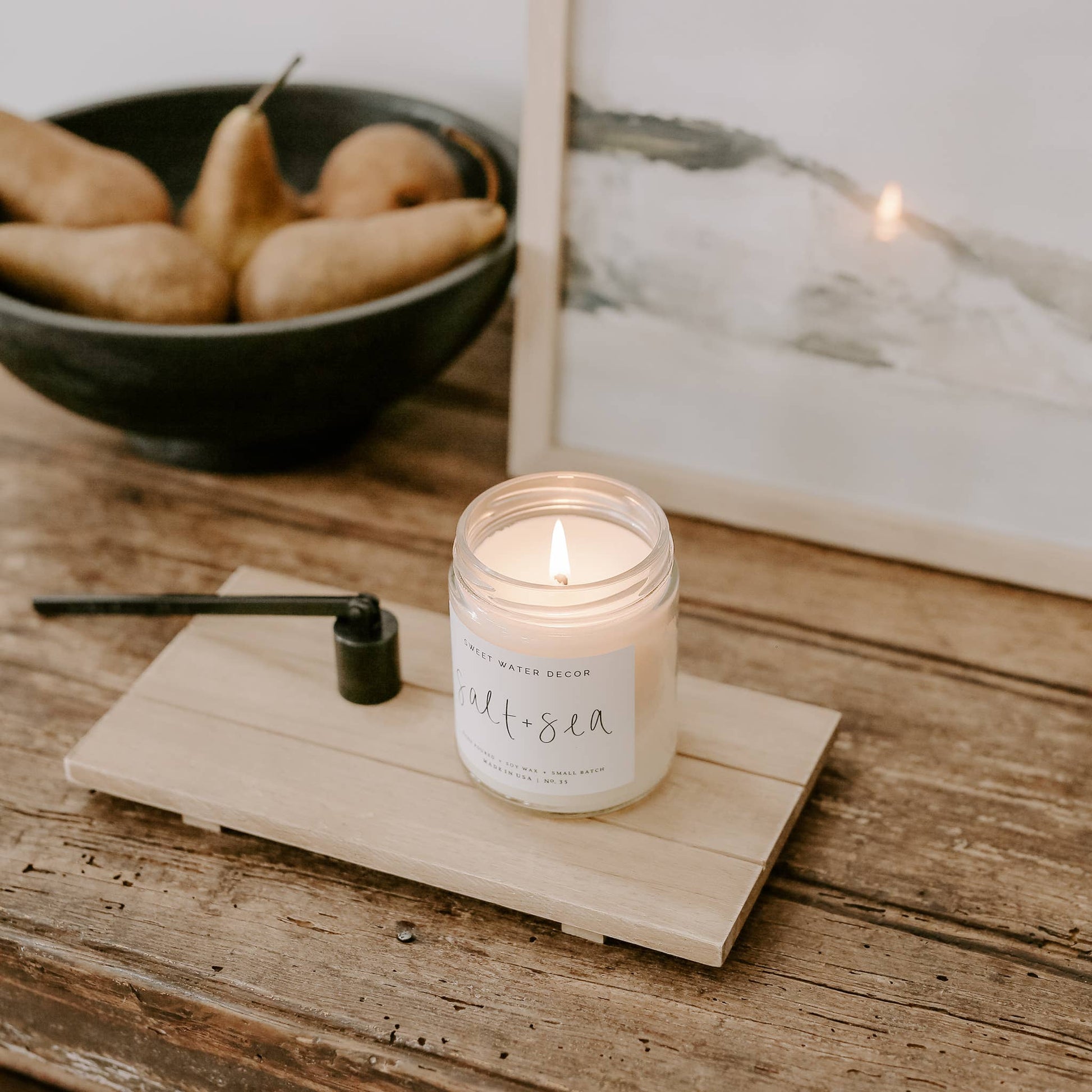 Natural Rectangular Wood Tray - Home Decor & Gifts - Market 12