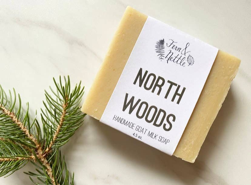 Northwoods Soap: Fir + Cedar Goat Milk Soap - Market 12
