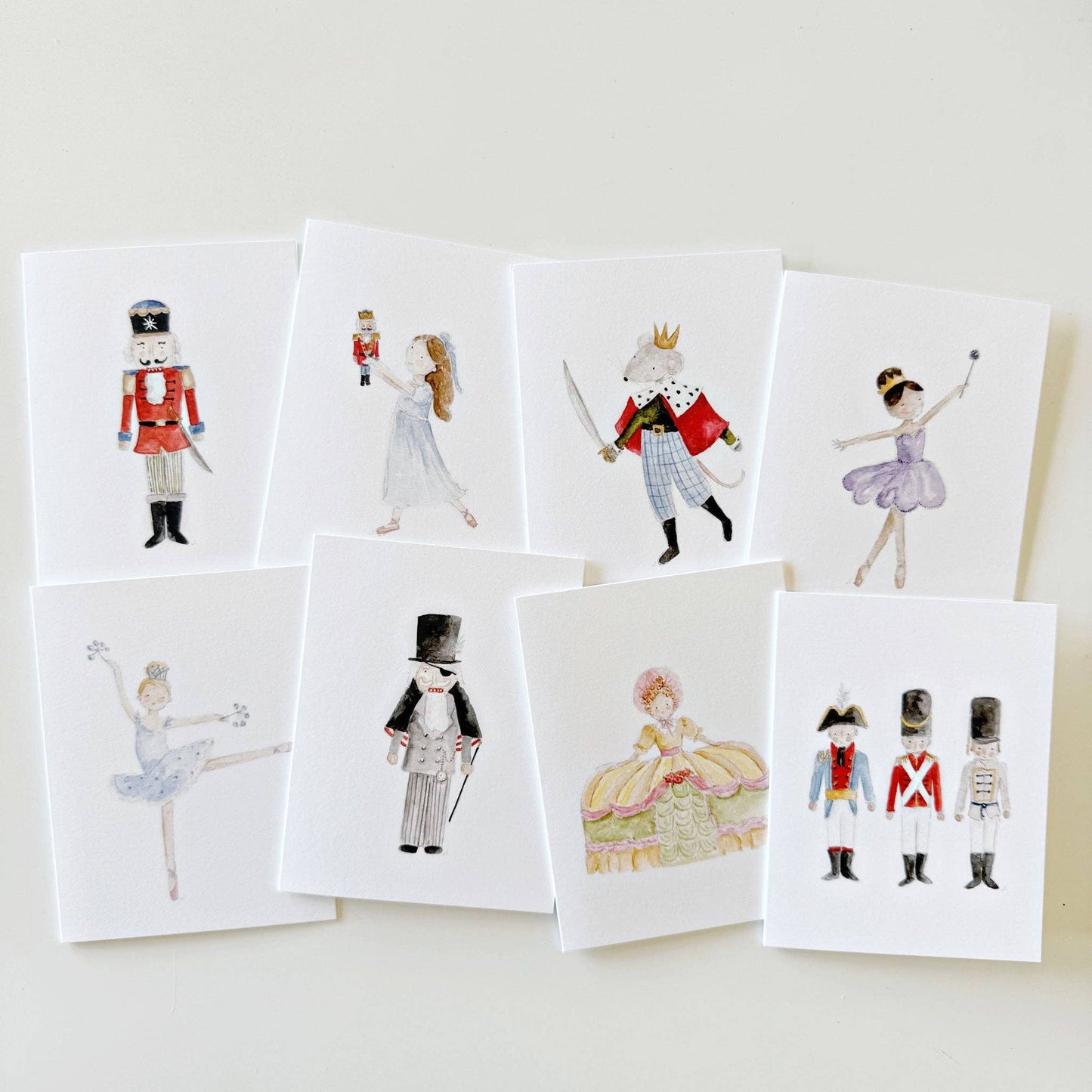 Nutcracker assorted notecard set - Market 12