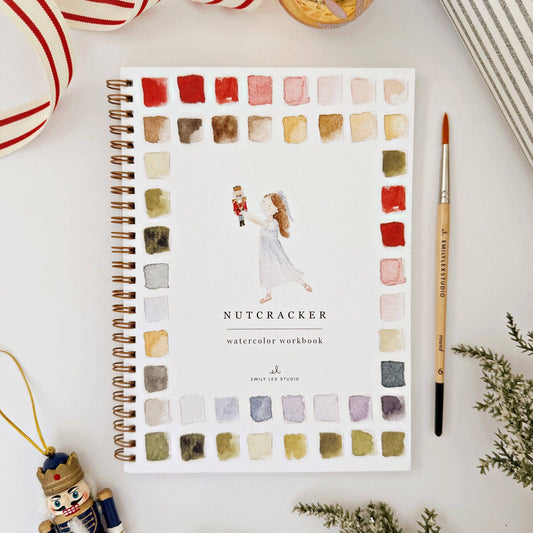 Nutcracker watercolor workbook - Market 12