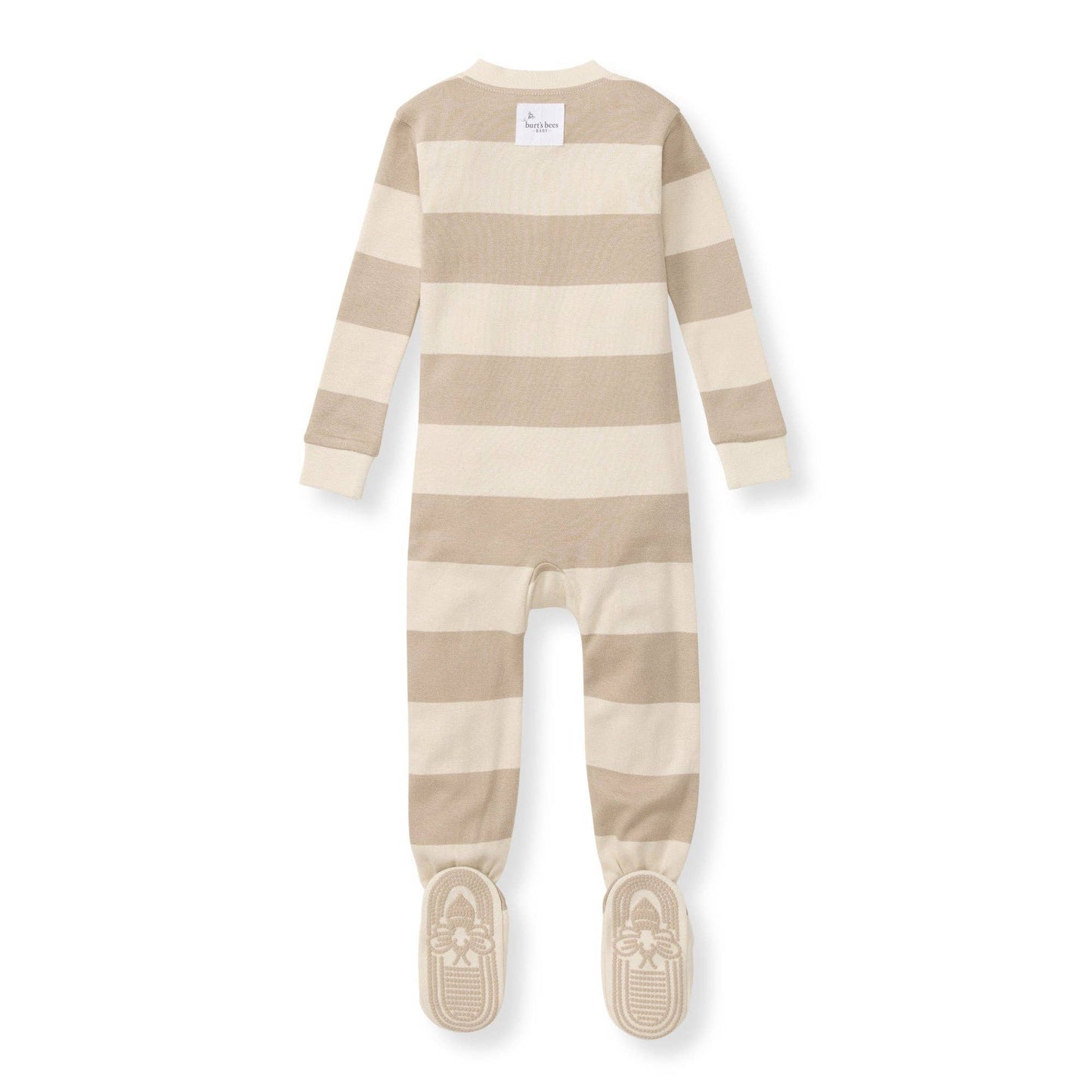 Oat Rugby Stripe Sleeper: Oat - Market 12