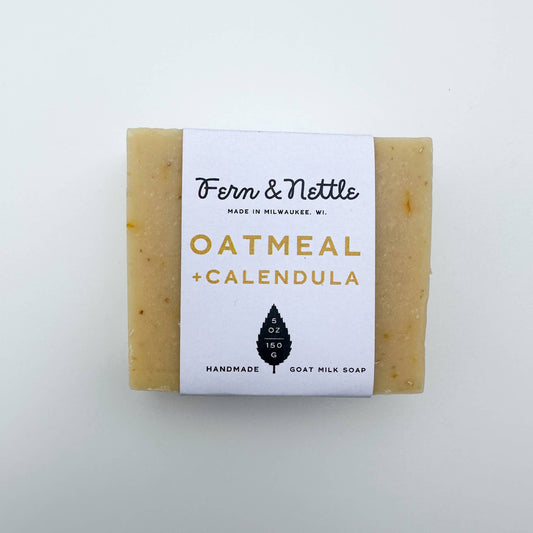 Oatmeal + Calendula Goat Milk Soap - Market 12