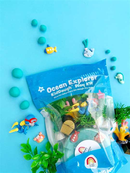 Ocean Explorer KidDough Play Kit - Market 12