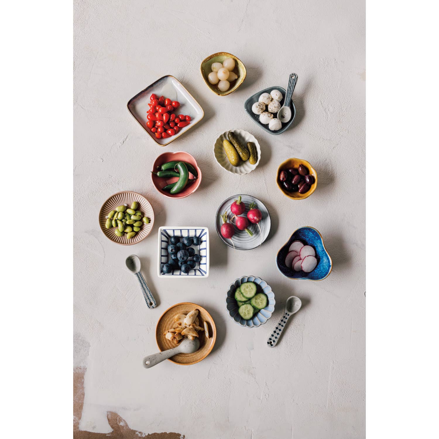 Opus Stoneware Plate - Blush - Market 12