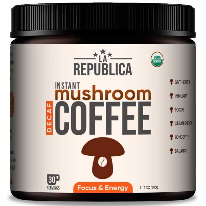 Organic Instant Mushroom Coffee - Market 12