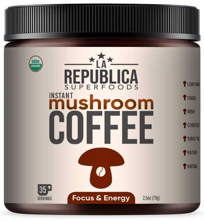 Organic Instant Mushroom Coffee - Market 12