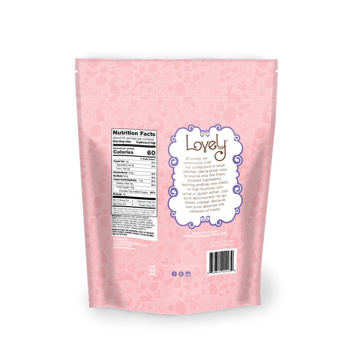 Organic Lollipops: Blue - Market 12