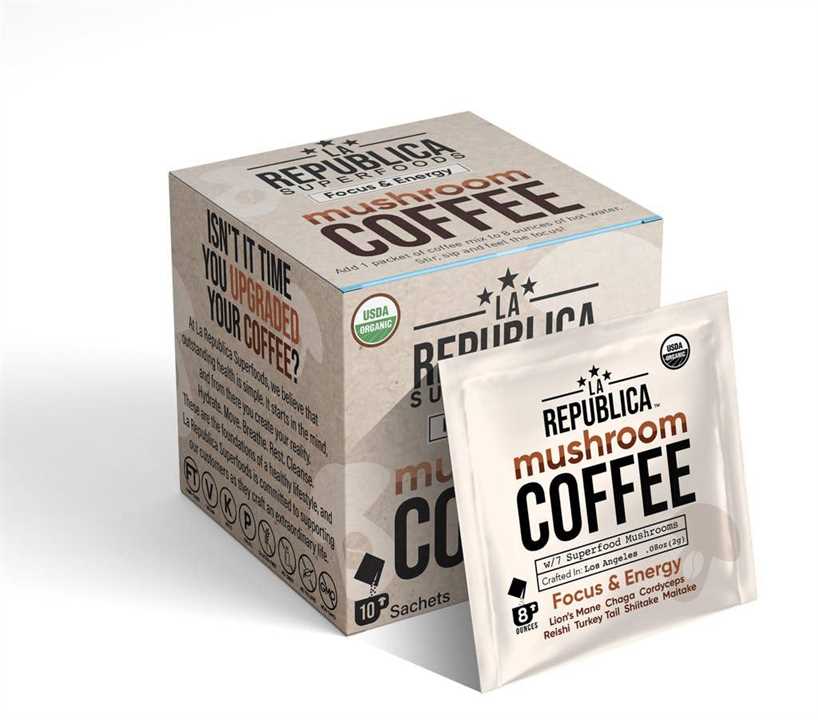 Organic Mushroom Coffee 10pack - Market 12