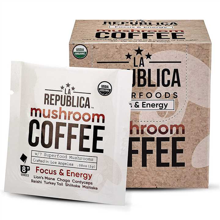 Organic Mushroom Coffee 10pack - Market 12
