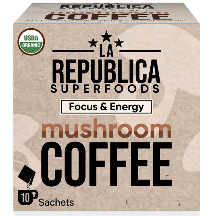 Organic Mushroom Coffee 10pack - Market 12