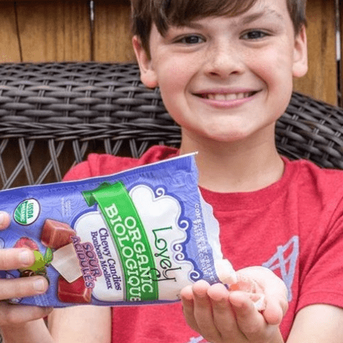 Organic Sour Chewy Candies, GF, No Dyes - Market 12