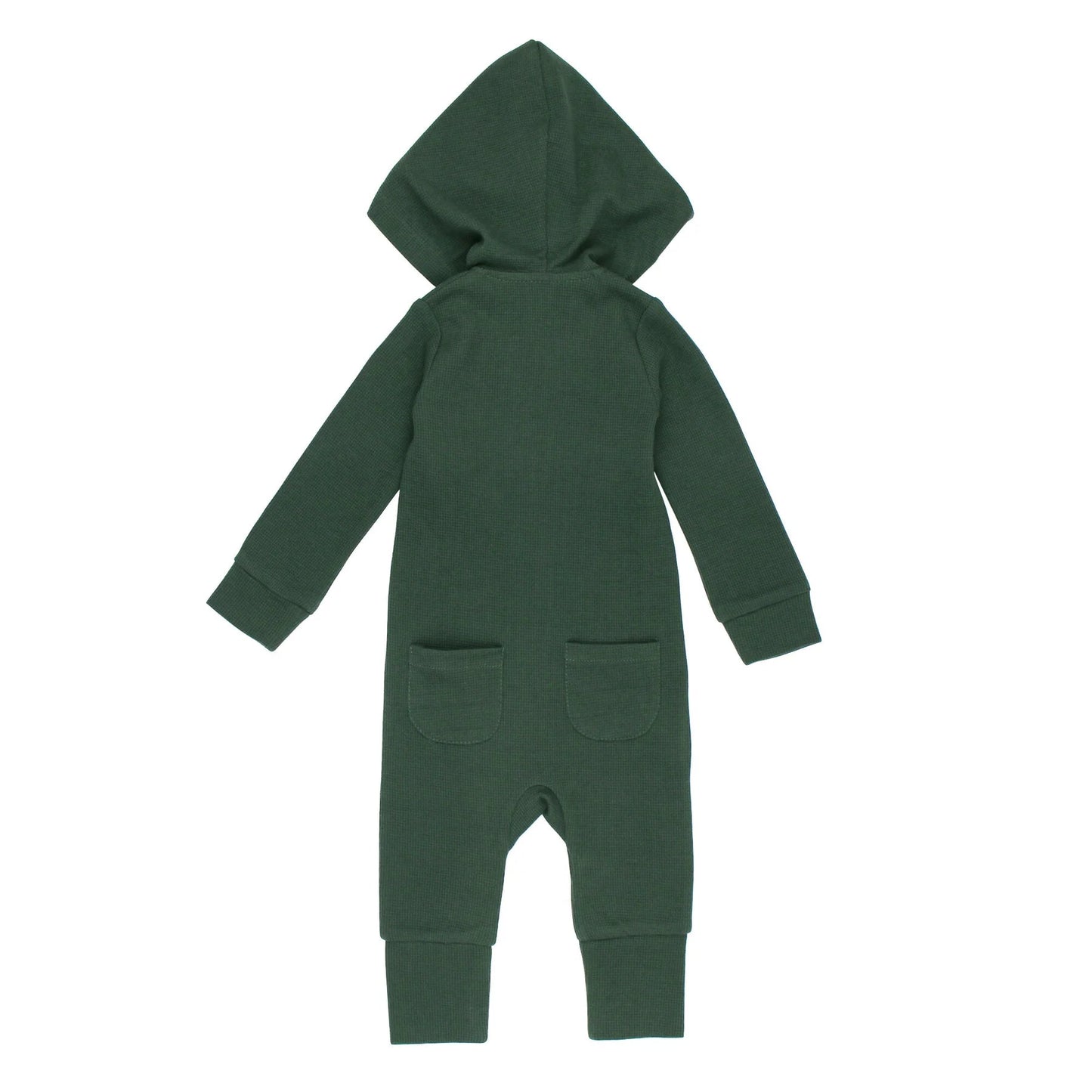 Organic Thermal Zipper Romper - Market 12