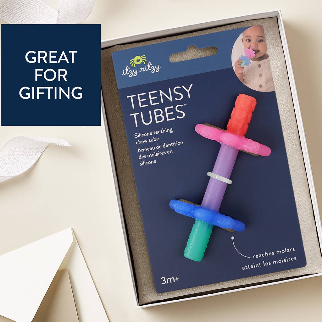 Teensy Tubes™: Rainbow Baby Teether
