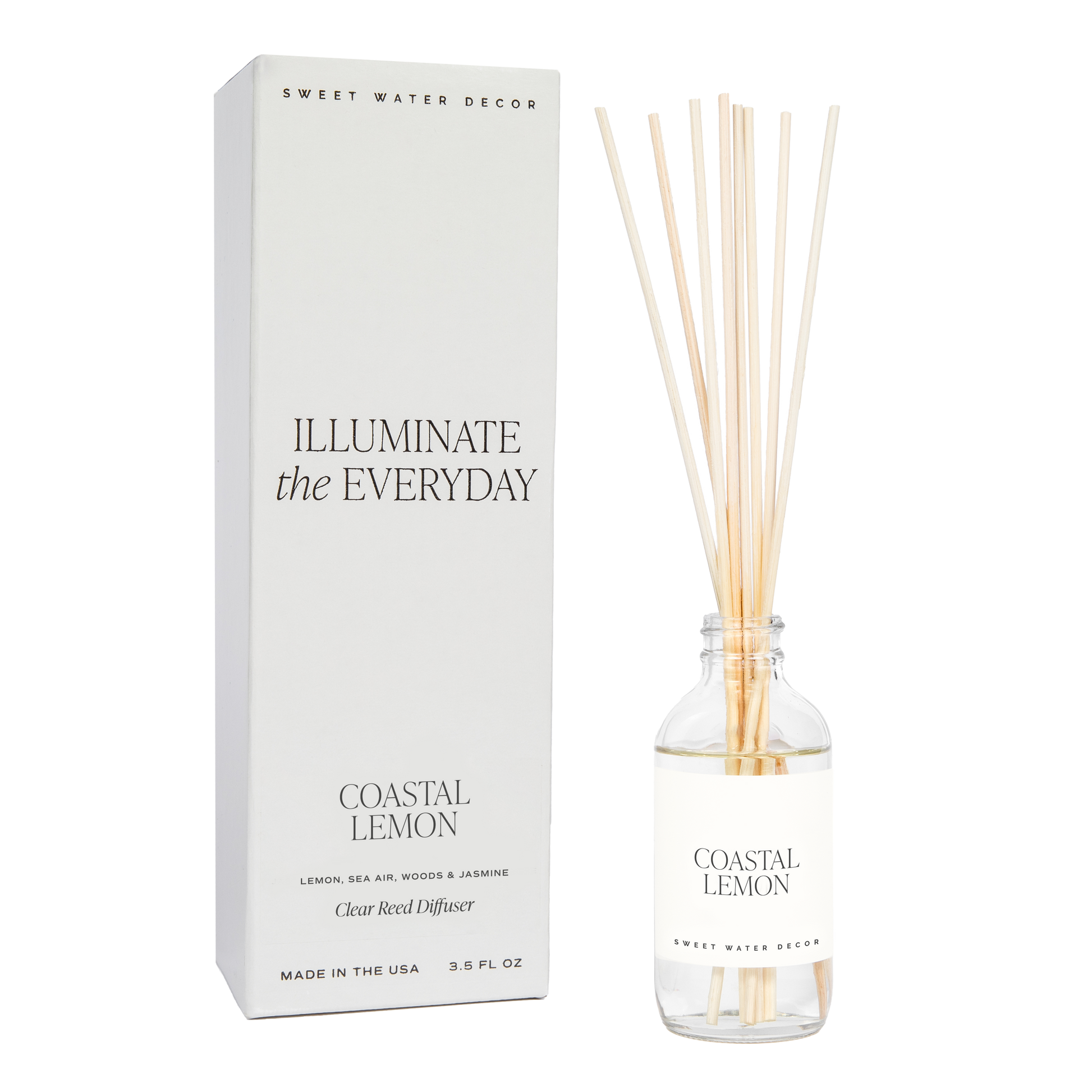 Coastal Lemon Reed Diffuser 3.5-ounce