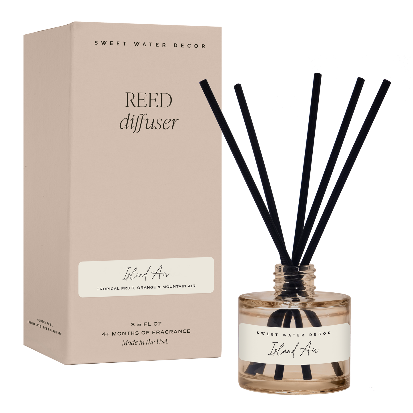 Island Air Reed Diffuser - Home Decor & Gifts
