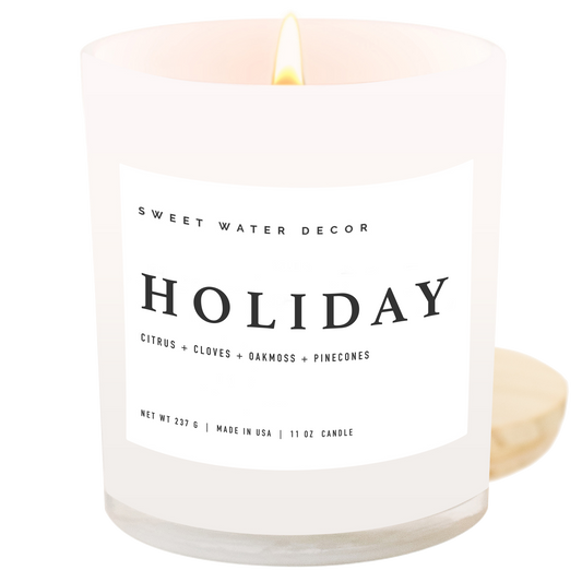 Holiday 11 oz Soy Candle - Christmas