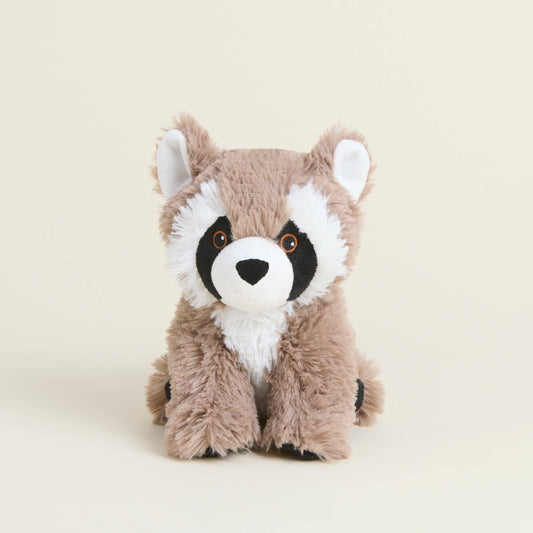 Raccoon Plush Warmies Junior Size
