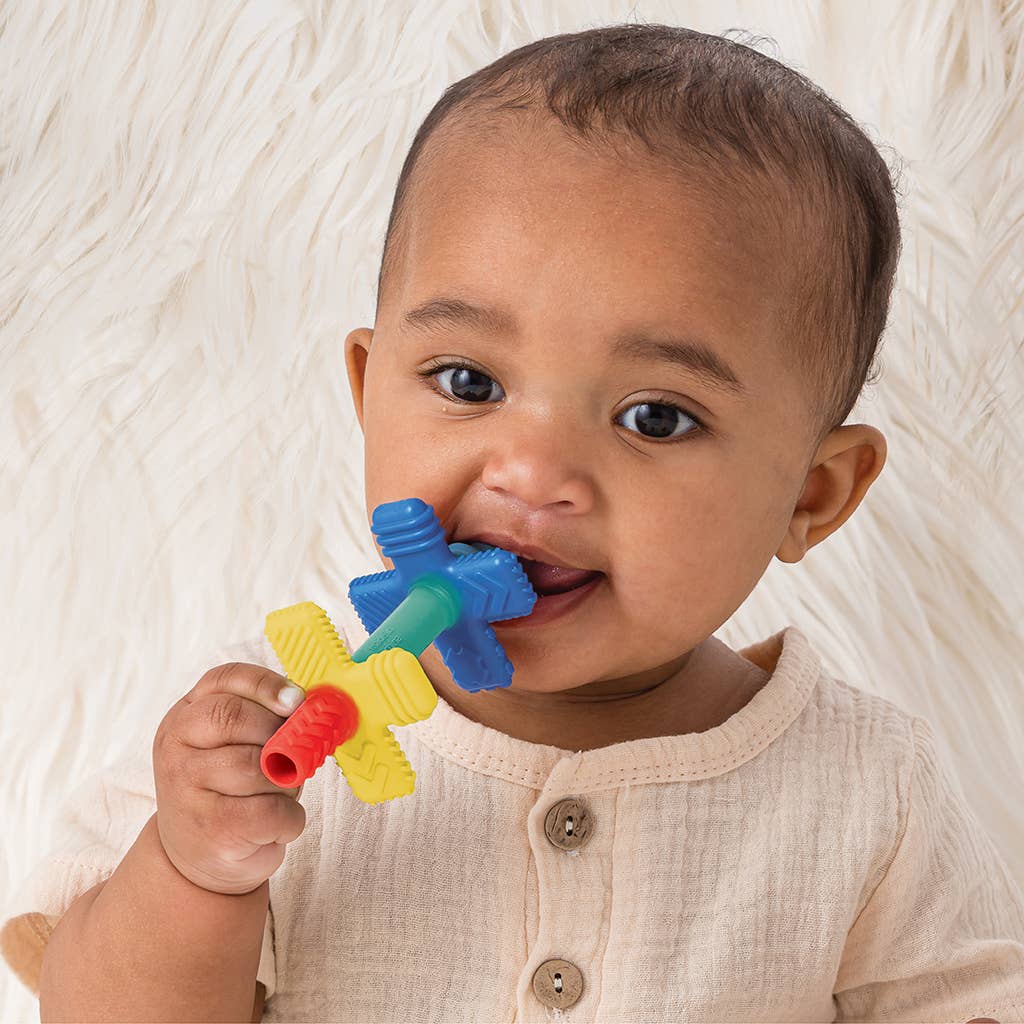 Teensy Tubes™: Rainbow Baby Teether
