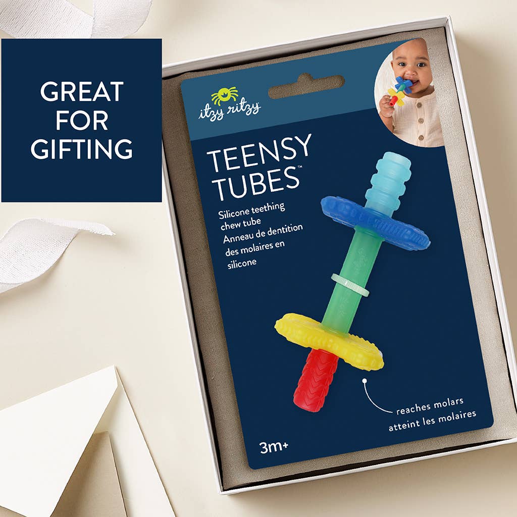 Teensy Tubes™: Rainbow Baby Teether