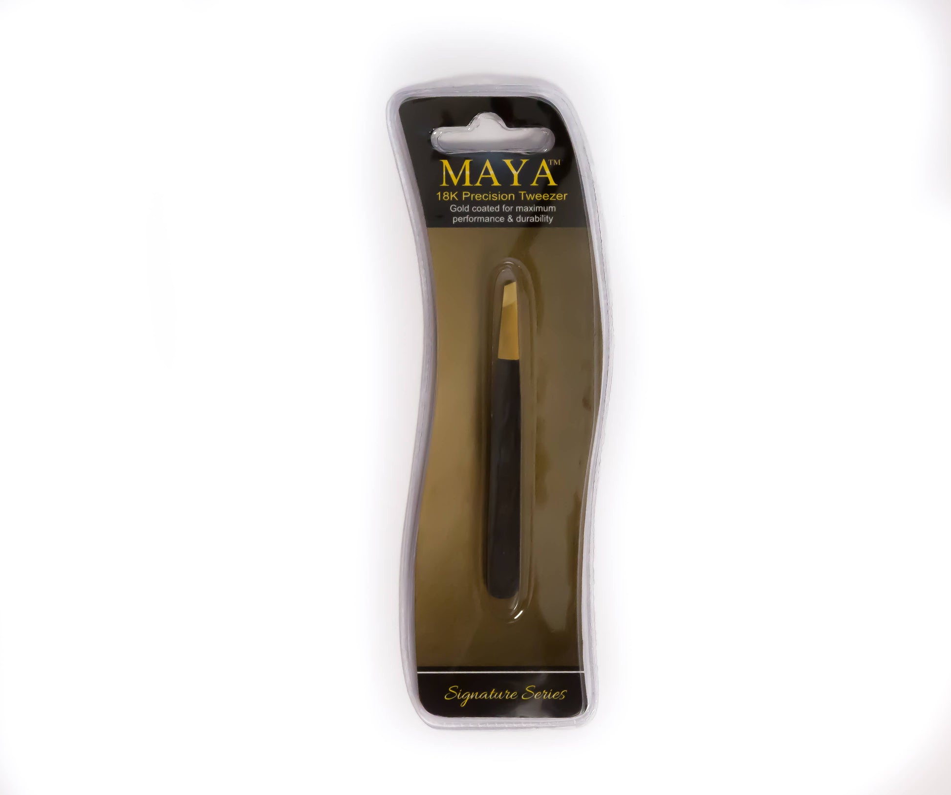 Precision Tweezer gold 4" Slant Market 12
