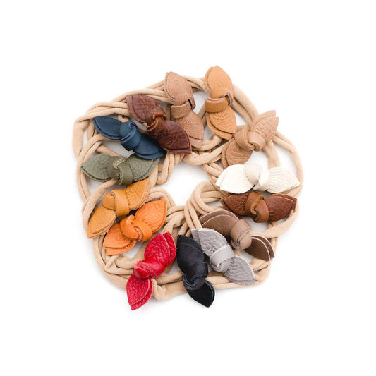 Oat Knotted Bow Headband