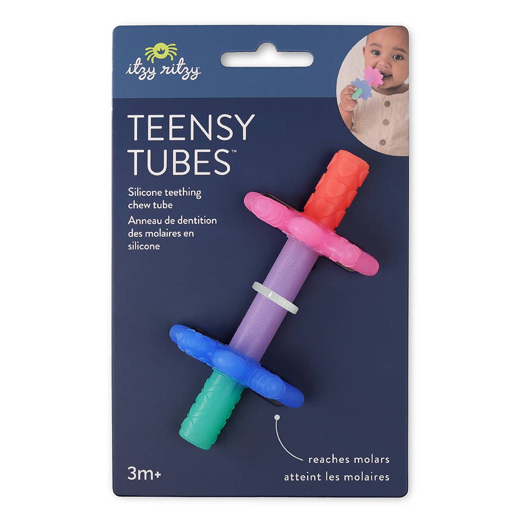 Teensy Tubes™: Rainbow Baby Teether