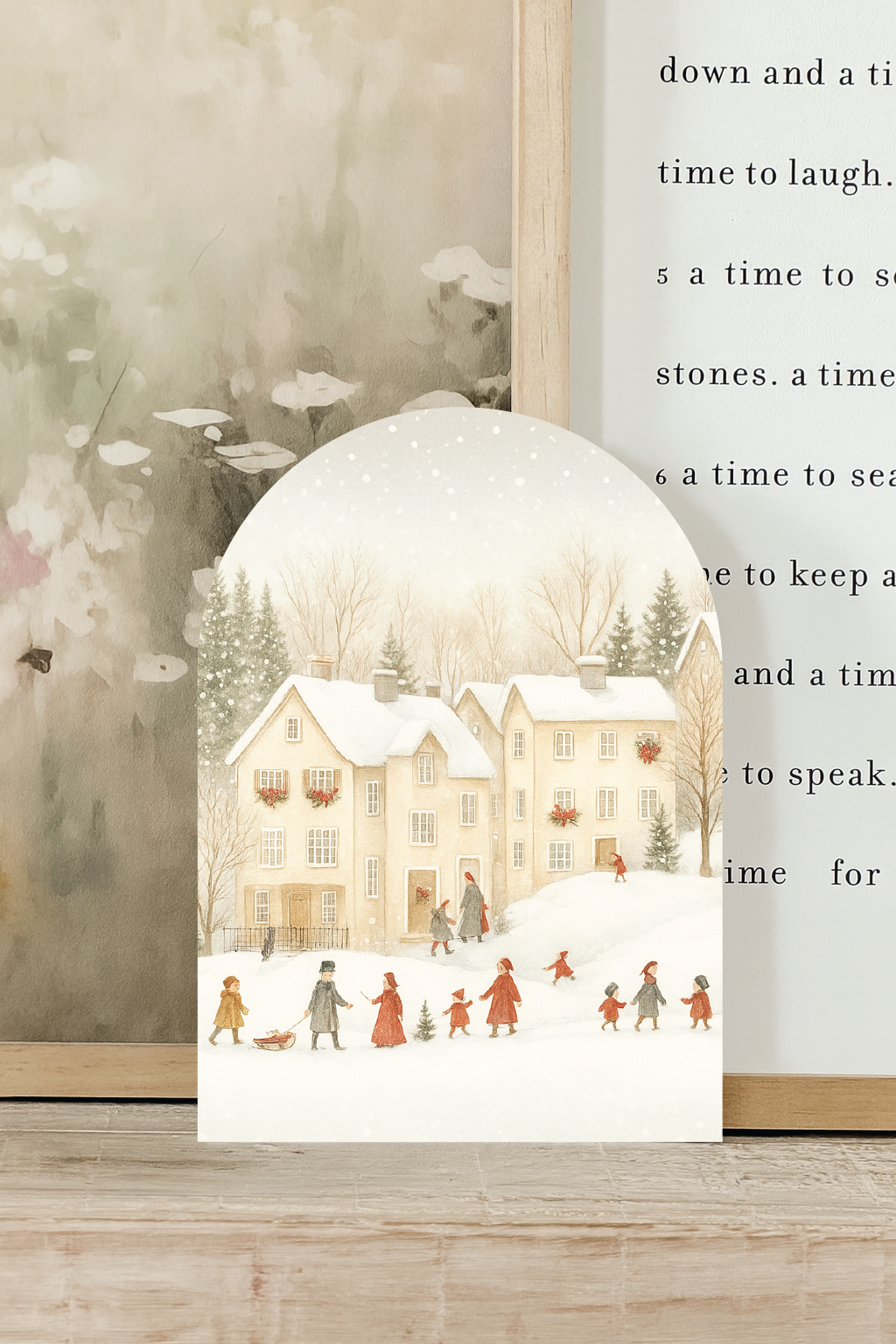 Winter Houses, Arch | Christmas 2025: 11x15"