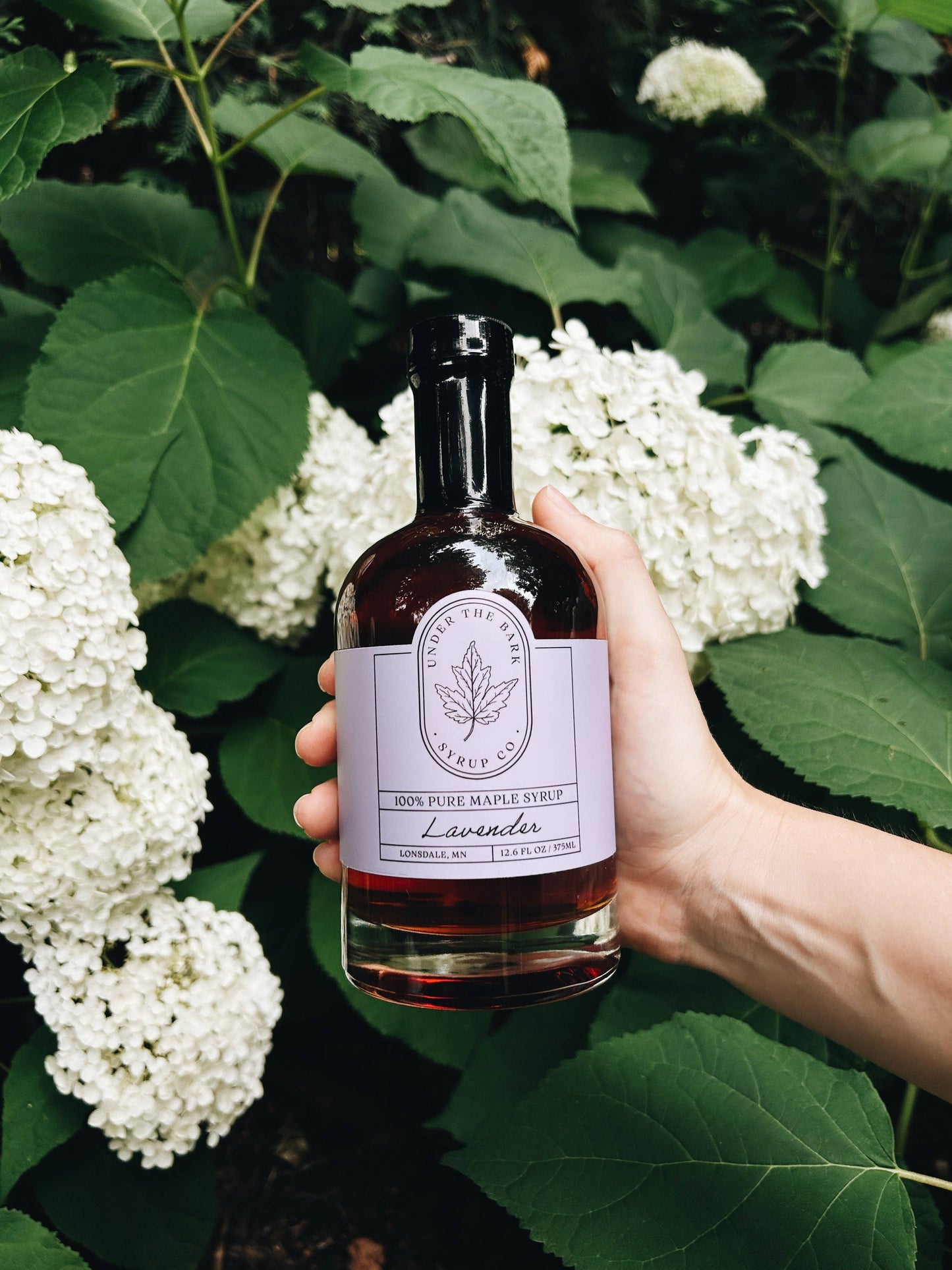 Lavender Maple Syrup: 8oz