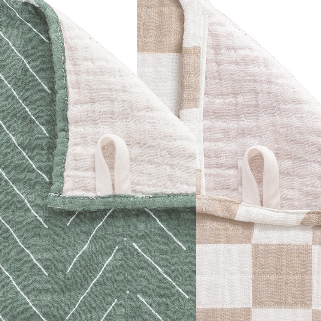 Sage Mudcloth Breastfeeding Boss