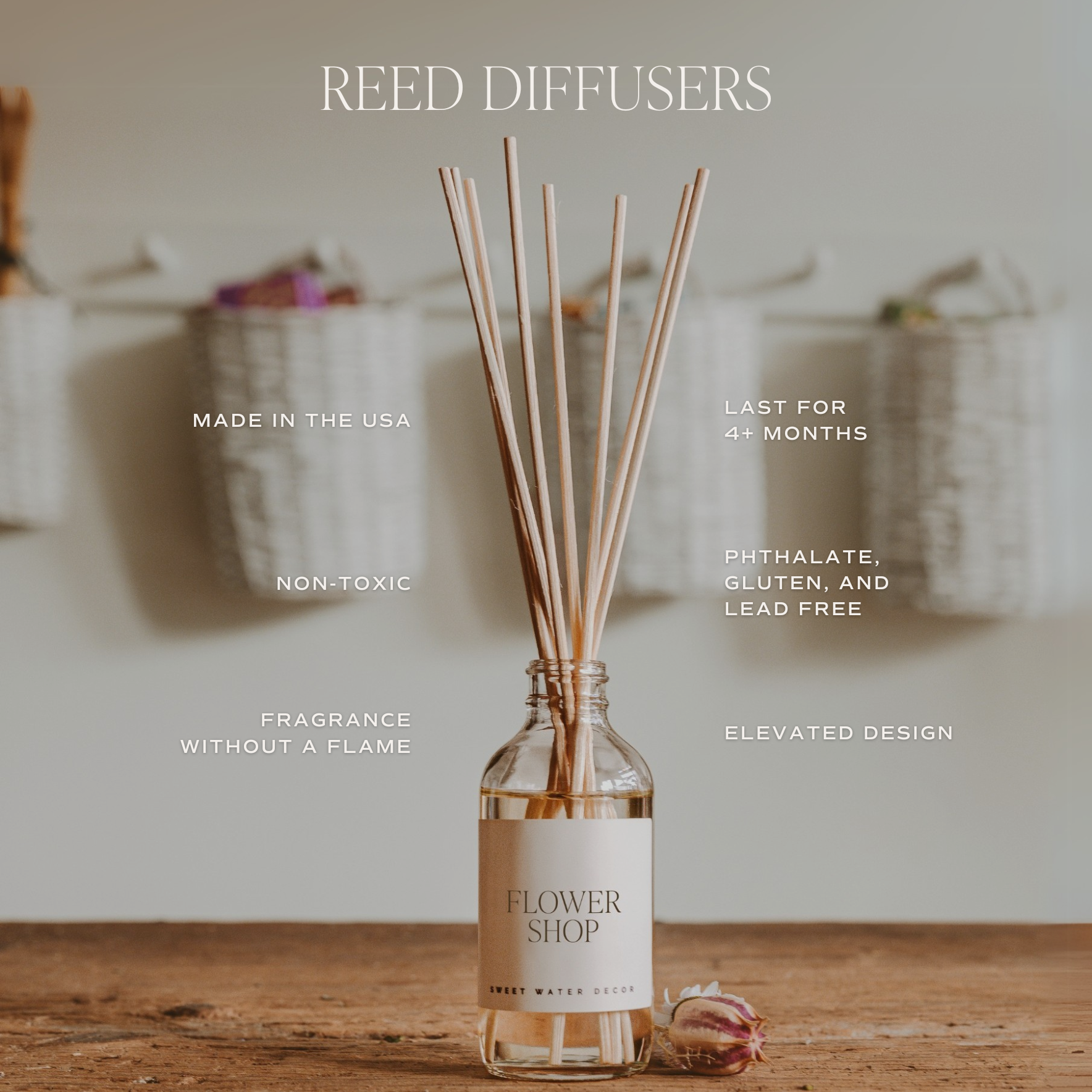 Coastal Lemon Reed Diffuser 3.5-ounce