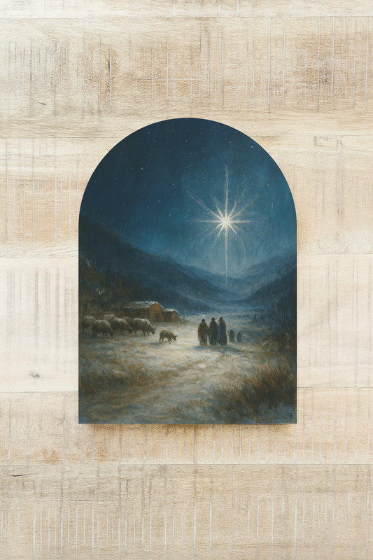 Starry Night, Arch | Christmas 2025: 11x15"