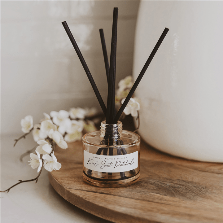 Palo Santo Patchouli Reed Diffuser - Sweet Water Decor - Market 12