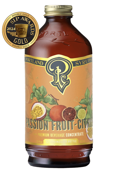 Passion Fruit Citrus Syrup 12oz Beverage Mixer - Market 12