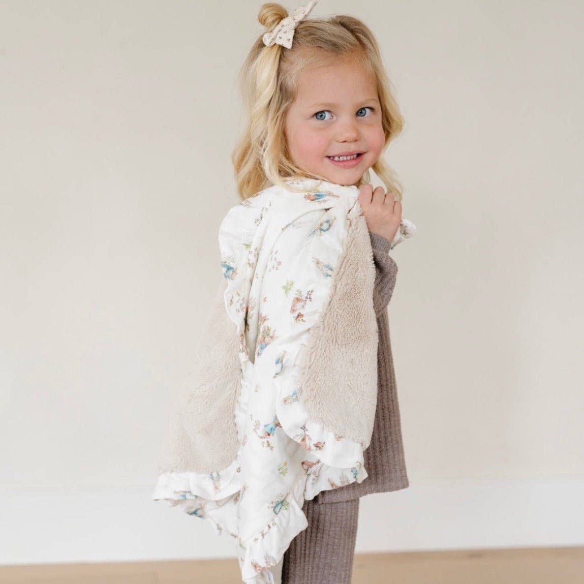 PETER RABBIT™ BAMBOO RAYON MUSLIN/LUSH MINI BLANKETS: Boy - Market 12