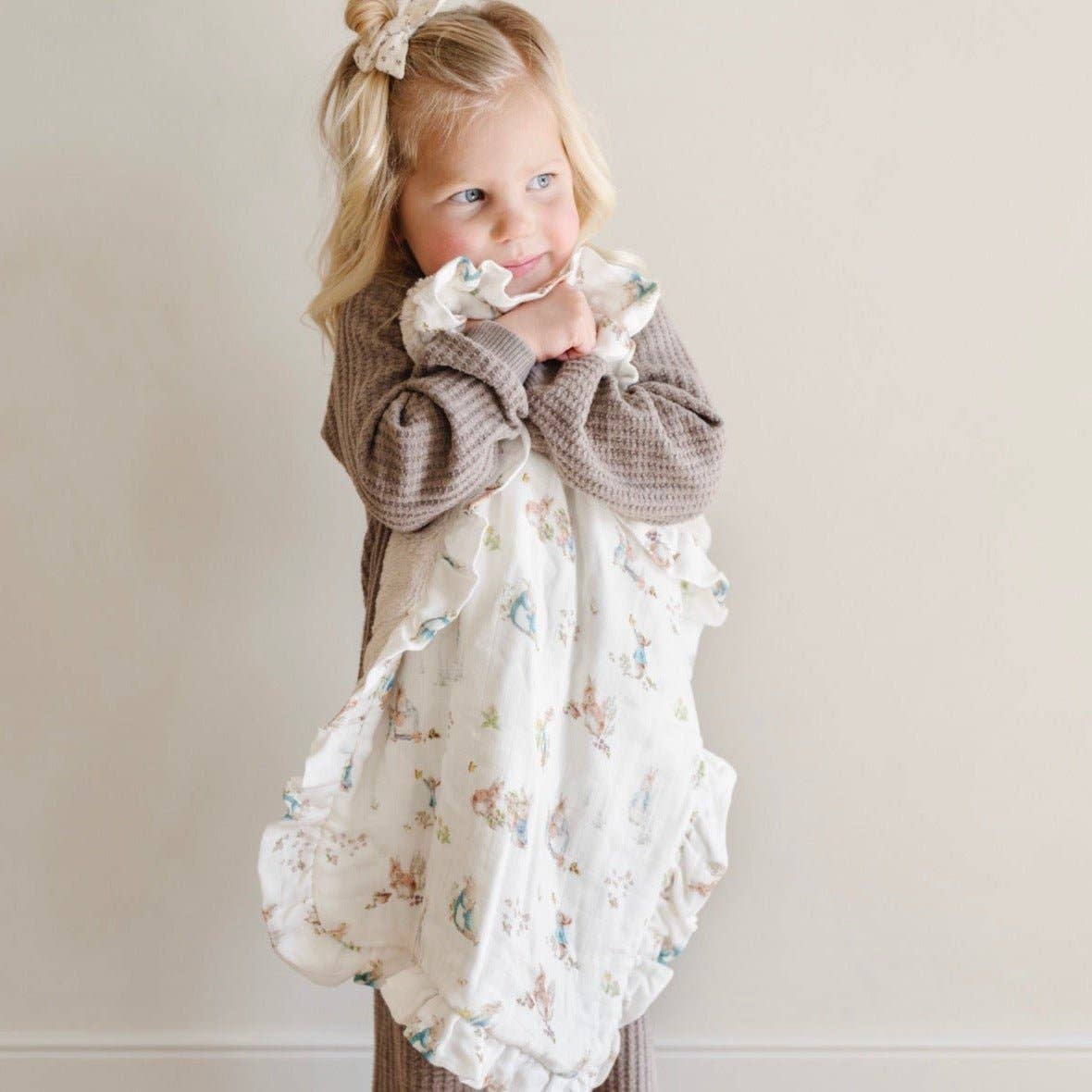 PETER RABBIT™ BAMBOO RAYON MUSLIN/LUSH MINI BLANKETS: Boy - Market 12