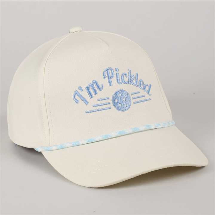 Pickleball Embroidery Trucker Hat - Market 12
