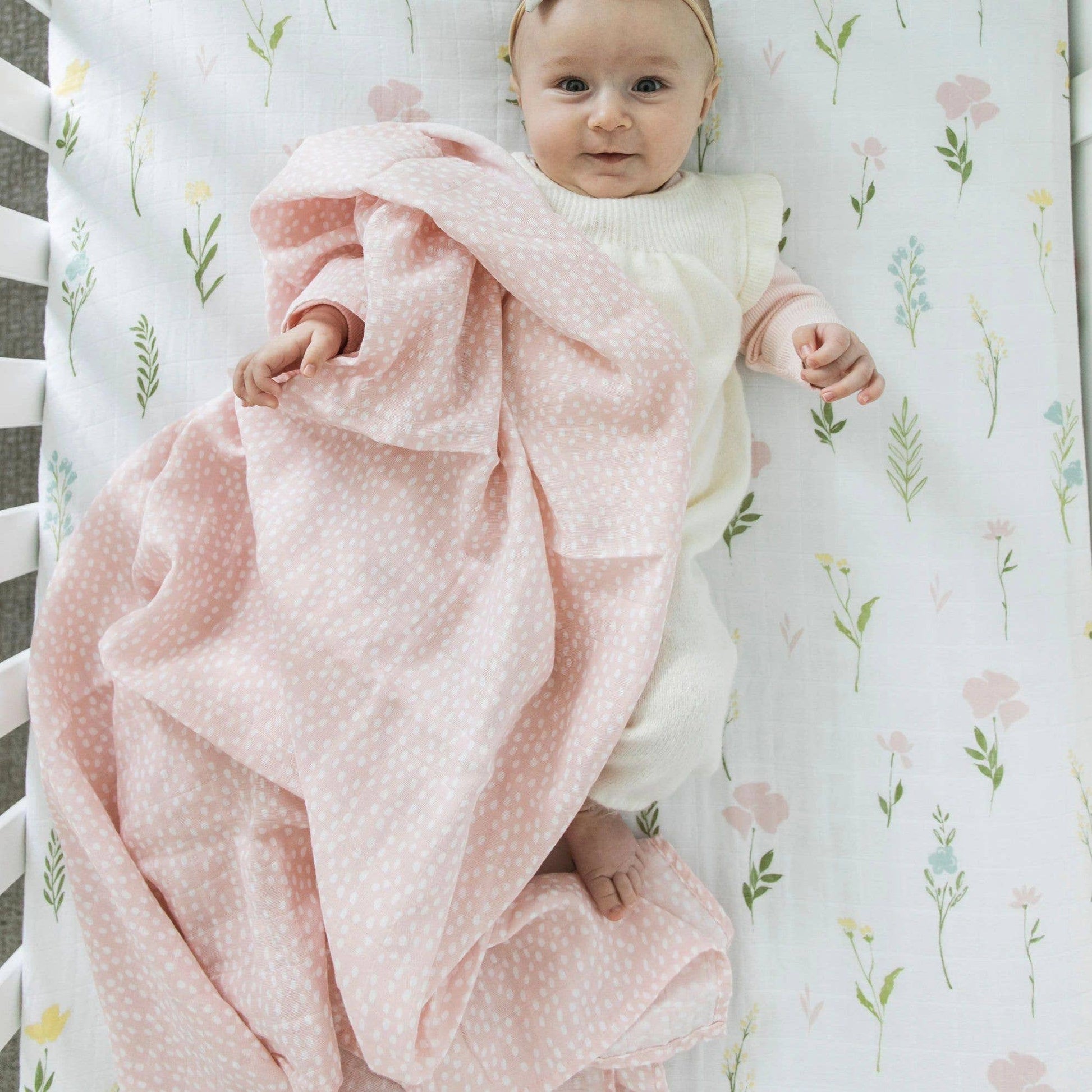Pine COTTON MUSLIN 2 PACK SWADDLES - Market 12