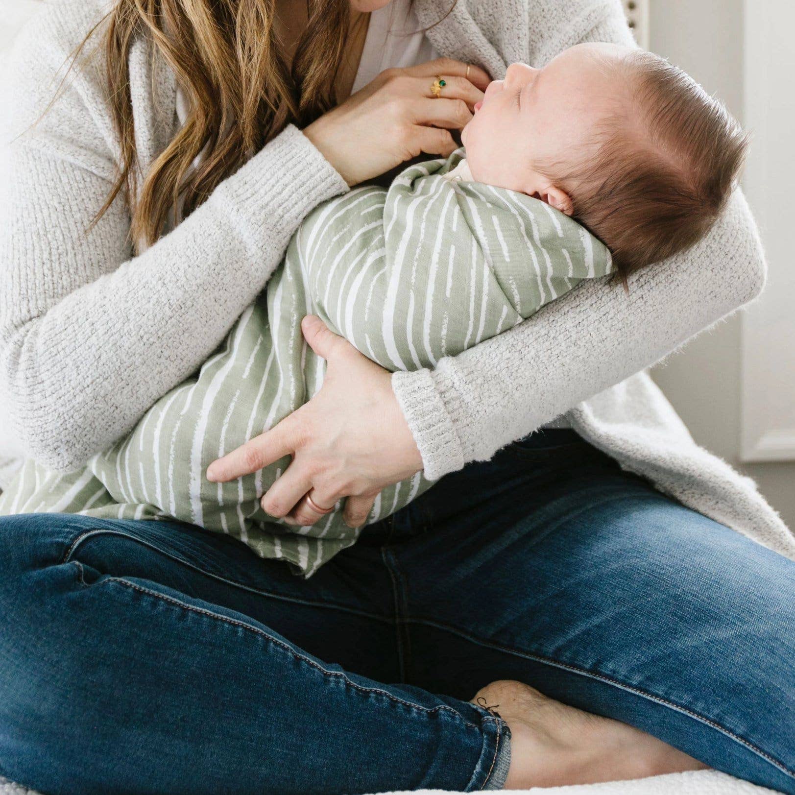 Pine COTTON MUSLIN 2 PACK SWADDLES - Market 12