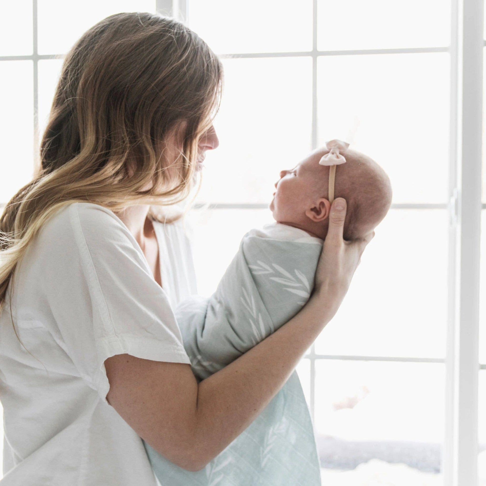 Pine COTTON MUSLIN 2 PACK SWADDLES - Market 12