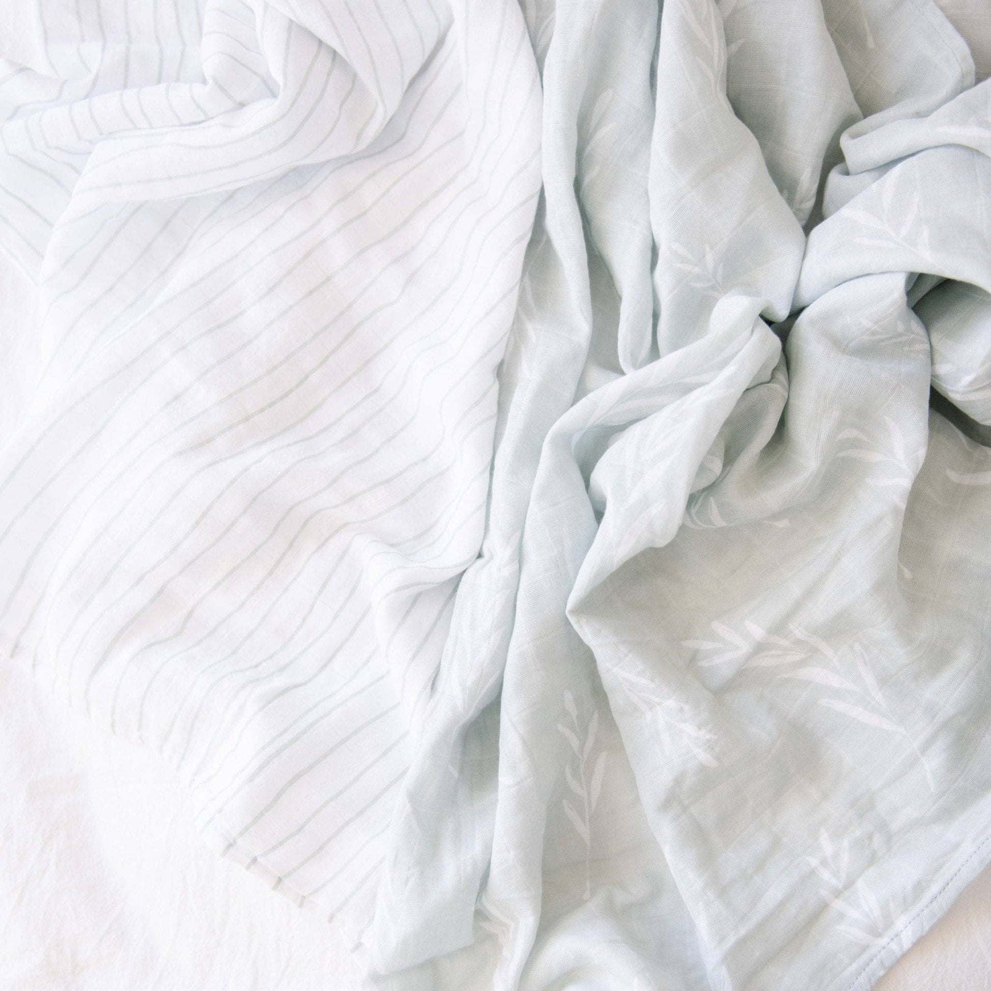 Pine COTTON MUSLIN 2 PACK SWADDLES - Market 12