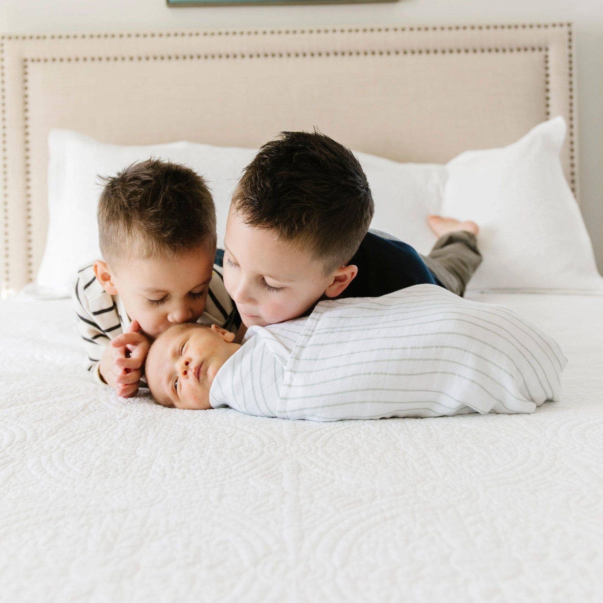 Pine COTTON MUSLIN 2 PACK SWADDLES - Market 12