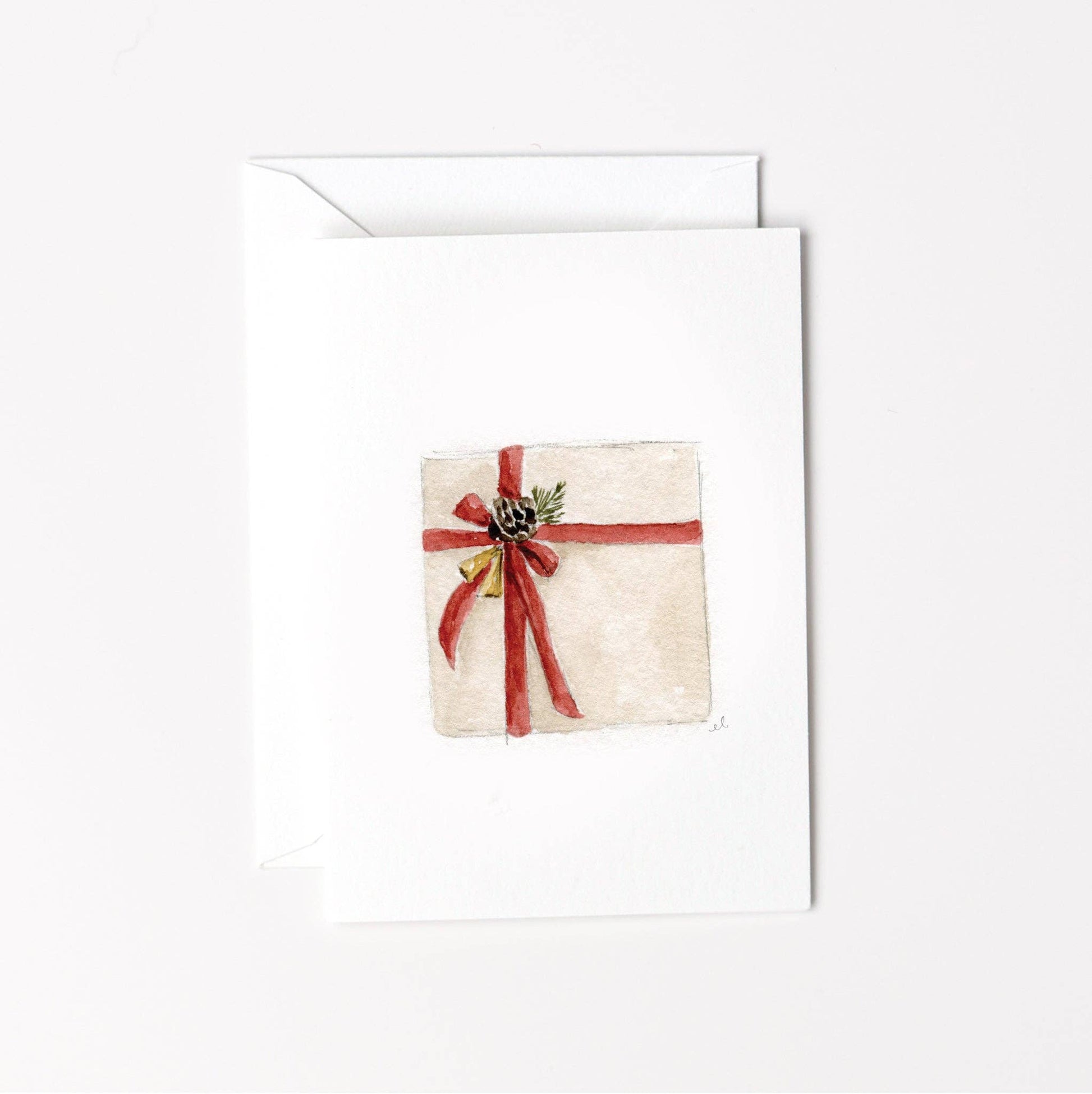 Pinecone gift mini notecard - Market 12