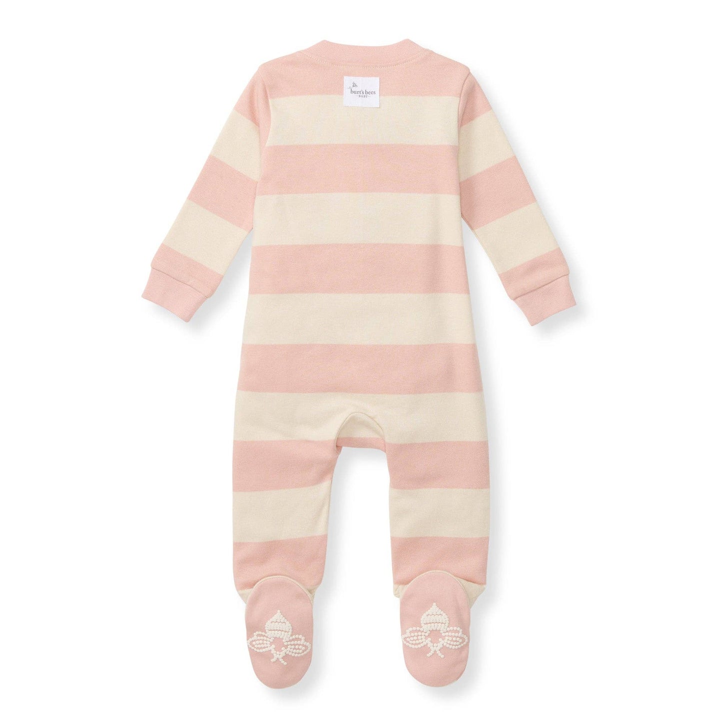 Pink Rugby Stripe Sleep & Play: Pink Sand - Market 12