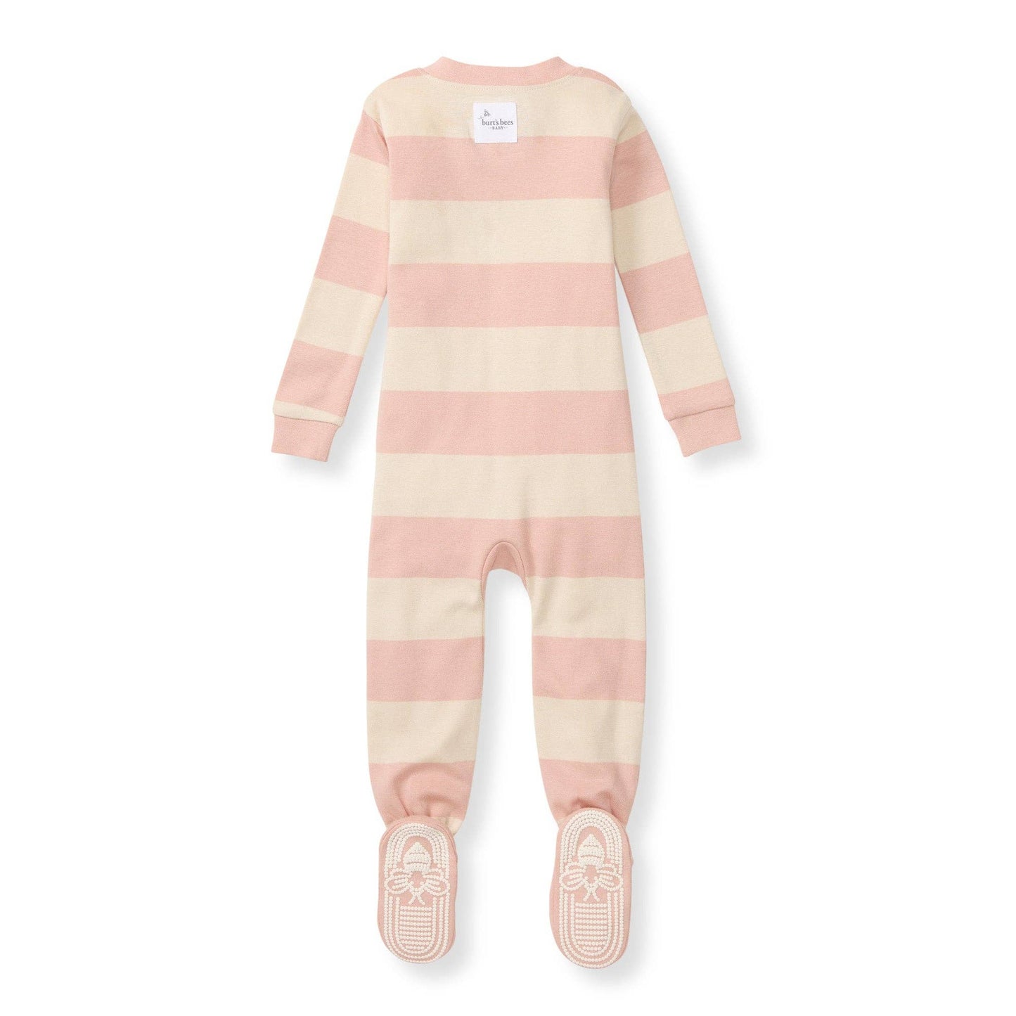 Pink Rugby Stripe Sleeper: Pink Sand - Market 12
