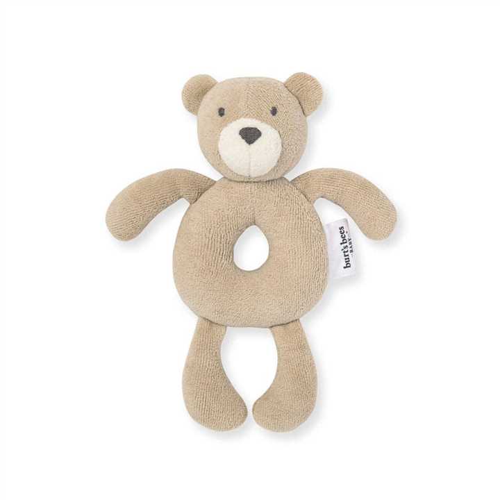 Plush Baby Rattle: Bear, One Size - Market 12