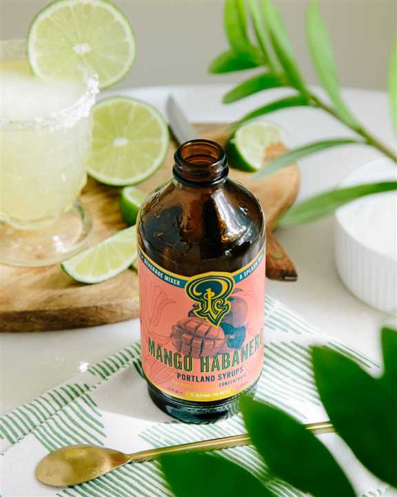 Portland Syrups Mango Habanero Syrup 12oz - Market 12